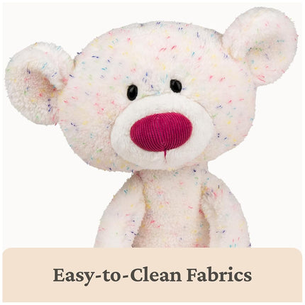 GUND Toothpick Confetti, Teddy Bear Stuffed Animal for Ages 1 and Up, Rainbow, 15”