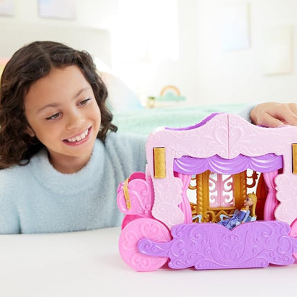Mattel Disney Princess Carriage to Castle Transforming Playset