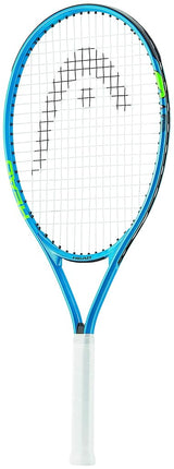 Head Speed Kids Tennis Racquet - Beginners Pre-Strung Head Light Balance Jr Racket, Frustration Free Packaging - 25 Inch, Blue