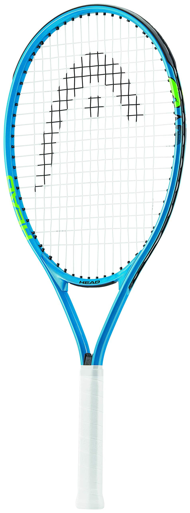 Head Speed Kids Tennis Racquet - Beginners Pre-Strung Head Light Balance Jr Racket, Frustration Free Packaging - 25 Inch, Blue
