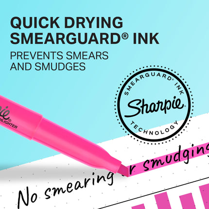 Sharpie Pocket Style Highlighters, Chisel Tip, Assorted Fluorescent, (Pack of 36, 432 Count Total)