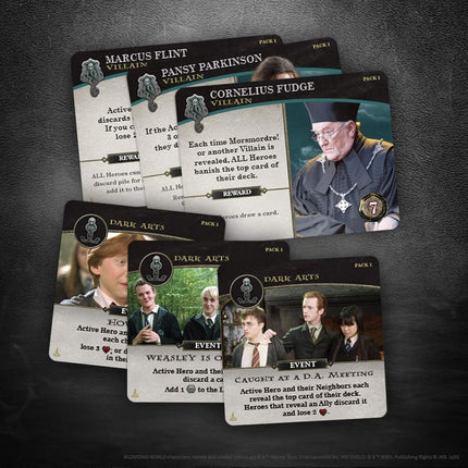 USAopoly DB010-717-002000-04 Harry Potter Hogwarts Battle- The Charms and Potions Expansion Board Game