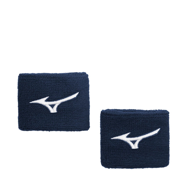 Mizuno 2" Wristband G2, Navy, ONE SIZE FITS ALL (O