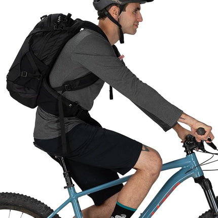 Sac à dos de vélo Osprey Raptor Pro pour homme avec réservoir Hydraulics de 2,5 L, noir