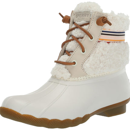 Sperry Men's Saltwater Sherpa Rain Boot, Rainbow I