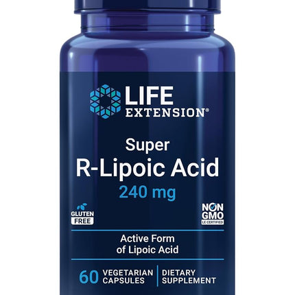 Life Extension Super R-Lipoic Acid, 240mg, 60-Count