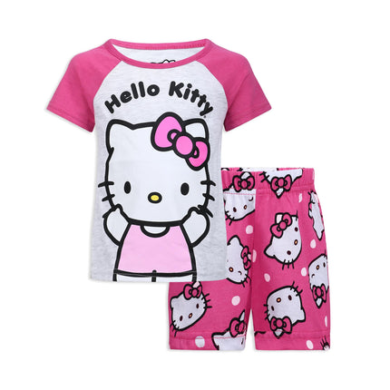 Hello Kitty Girls T-Shirt and Short Set for Infant