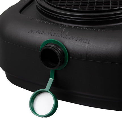 Scepter AM07029 7.3 Quart Oil Drain Pan with Lid, Filter Drain Screen, and Pour Spout for Automotive Fluids Including Engine Oil, Anti-Freeze, Transmission Fluid and More, 12" x 12-3/4" x 5.6"