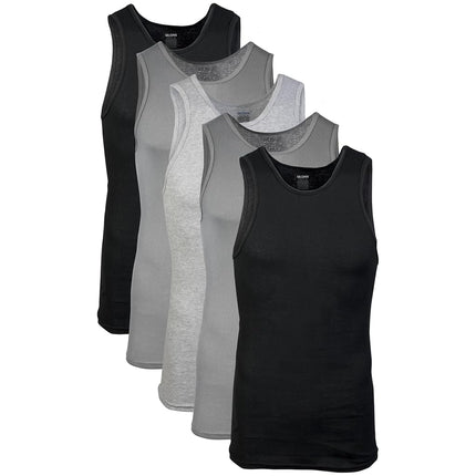 GILDAN Men's A-shirt Tanks, Multipack, Style G1104