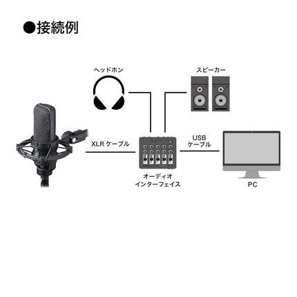Audio-Technica AT4040 Cardioid Condenser Microphone