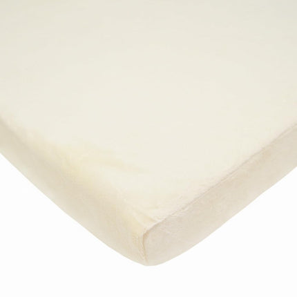 American Baby Company Sábana ajustable de chenilla Heavenly Soft para Pack N Play Playard, crudo, 27 x 39