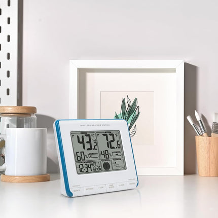 La Crosse Technology 308-1711BL Wireless Weather Station with Heat Index and Dew Point