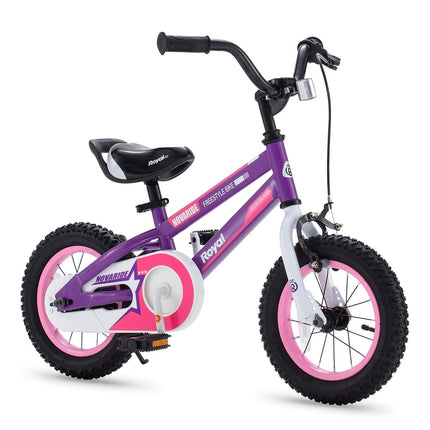 Royalbaby Novaride Kids Bike Toddlers 12 Inch Wheel Bicycle Beginners Boys Girls Ages 3-4 Years, Kickstand, Pink