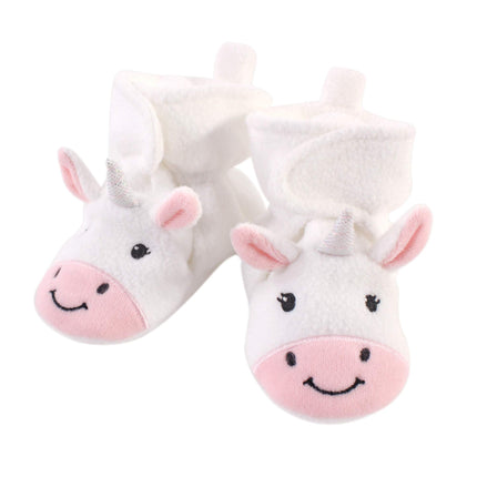 Hudson Baby Unisex-Baby Cozy Fleece Booties, Magic