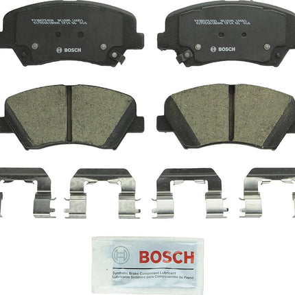 BOSCH BC1595 QuietCast Premium Ceramic Disc Brake Pad Set - Compatible with Select Hyundai Veloster; FRONT