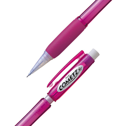 Lápiz automático Pentel Cometz, 0.9mm, cuerpo rosa, caja de 12 (AX119P) de Pentel