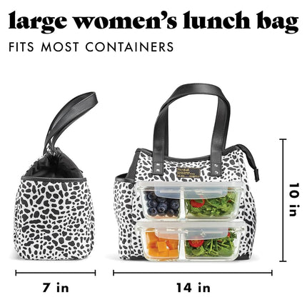 Fit & Fresh 993FF2926 Sac à lunch Westerly, polyester, guépard de luxe