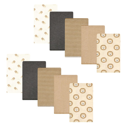 Hudson Baby Unisex Baby Cotton Flannel Burp Cloths