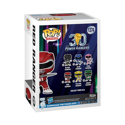 Funko POP! TV: Mighty Morphin Power Rangers 30th - Red Ranger