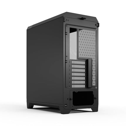 Fractal Design Meshify 3 Ambience Pro RGB Black Tempered Glass Light Tint - High Airflow PC Gaming Case - Mesh Front Panel - Adjust Pro Hub and Three ARGB Momentum 14 Fans Included