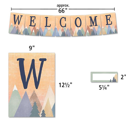 Teacher Created Resources Moving Mountains Welcome Bulletin Board