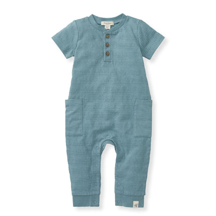 Burt's Bees Baby Girls' One-Piece Jumpsuit, 100% O