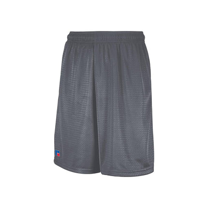 Russell Athletic Men's Mesh Short with Pockets, Steel, XX-Large