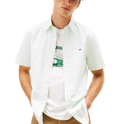 Tommy Hilfiger Men's Heritage Oxford Gingham Regul