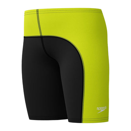Speedo Boys Swimsuit Jammer Begin to Swim Solid - Hyper Yellow, 5