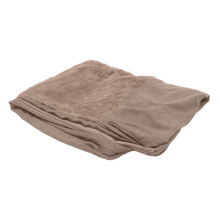 Furhaven Replacement Dog Bed Cover Plush & Suede S