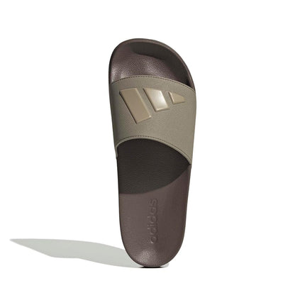 adidas Unisex Adilette Shower Slides Clay/Trace Khaki/Earth Strata 4 UK 37 EU