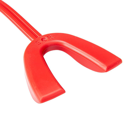 CHAMPRO Mouthguard With Strap, Adult, Scarlet (50 Count)