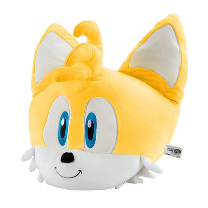 Club Mocchi- Mocchi- Sonic The Hedgehog Tails Mega Plush Toy, 15 inch
