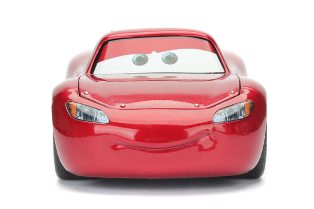 Disney Pixar Cars 1:24 Flash McQueen en Croisière Voiture Miniature en Métal Moulé sous Pression, Jouet pour Enfants et Adultes