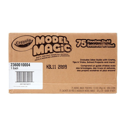 Crayola Model Magic - White (75ct), 1oz Modeling Clay Alternative, Molding Air Dry Clay for Kids, Bulk Art Supplies, Must Have Teacher Classroom Essentials