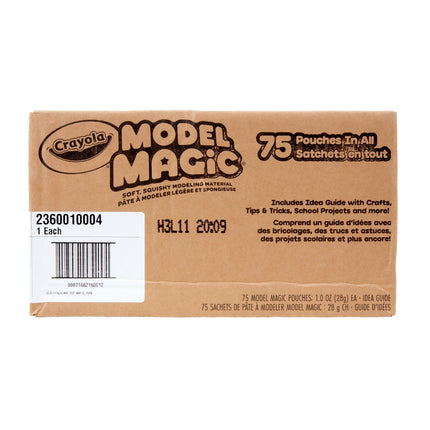 Crayola Model Magic - White (75ct), 1oz Modeling Clay Alternative, Molding Air Dry Clay for Kids, Bulk Art Supplies, Must Have Teacher Classroom Essentials