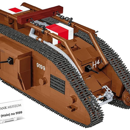 COBI Historical Collection Great War Mark V (Male) no. 9199 Tank
