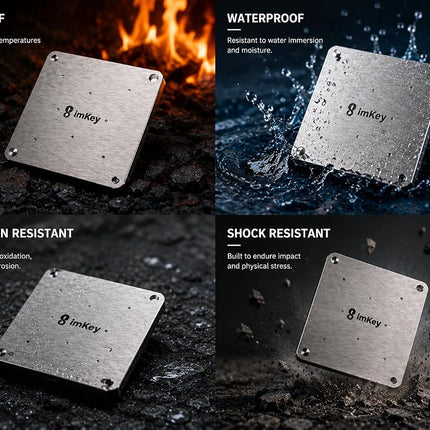 imKey HeirBOX Pro Metal Seed Phrase & Private Key Storage