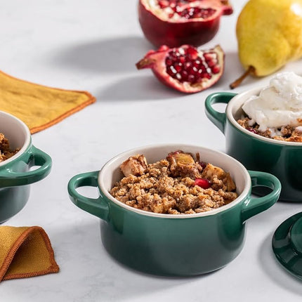 Le Creuset Stoneware Mini Round Cocotte, 8 oz., Artichaut