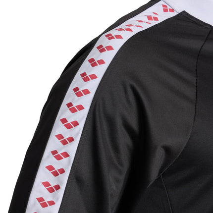ARENA Men's Team Relax IV Track Jacket Front Zip Side Pockets Warm-Up Top Lightweight Athletic Retro Cool Bomber Jacket