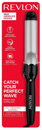 Revlon Long Lasting Extra Loose Curls Curling Iron, 1 1/2"