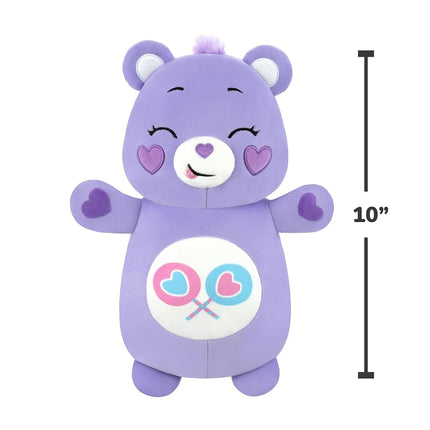 Squishmallows Original Care Bears 10-Inch Share Bear HugMees – Ultrasoft Official Jazwares Plush (Medium-Sized)