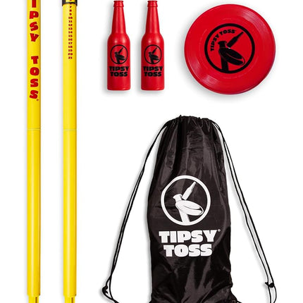GoSports Tipsy Toss Game Set - Flying Disc Bottle 