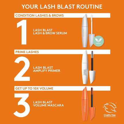 COVERGIRL LashBlast Waterproof Mascara Black Brown 835, .44 oz