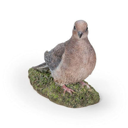 Hi-Line Gift Various Bird on Stump Statues (Mourning Dove)