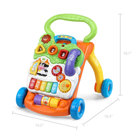 Andador de aprendizaje VTech Sit-to-Stand (embalaje sin frustraciones)