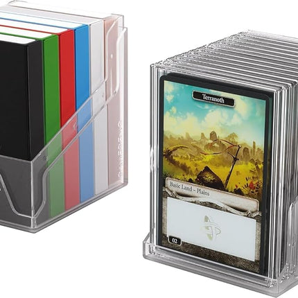 Gamegenic | Bastion 100+ XL: Clear | Deck Box | Trading Card Accessory