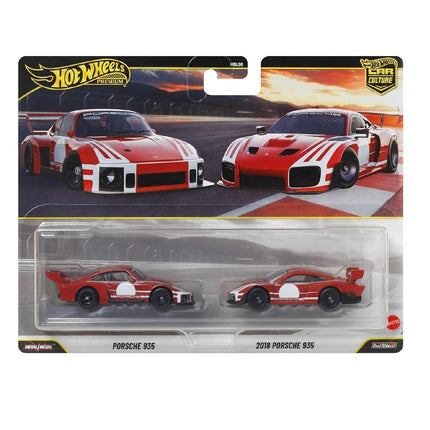 Hot Wheels Premium 2 Pack Porsche 935/2018 Porsche