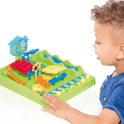 TOMY Screwball Scramble Classic Retro Children's Preschool Action Board Game, Puzzle Board Family Game, Kids Game For 5, 6, 7, 8 and 9 Years + Boys and Girls, Packaging May Vary