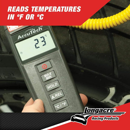 Longacre Deluxe Digital Pyrometer 1400 Degree Range, Highly Accurate, Longacre Quality, Keep track of temps, Model 52-50640, Gauges